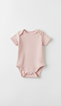 Blush Cotton Signature Onesie