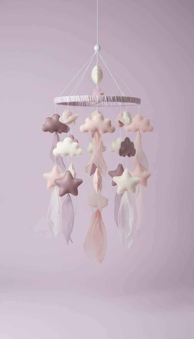 Dreamy Lavender Decorative Mobile